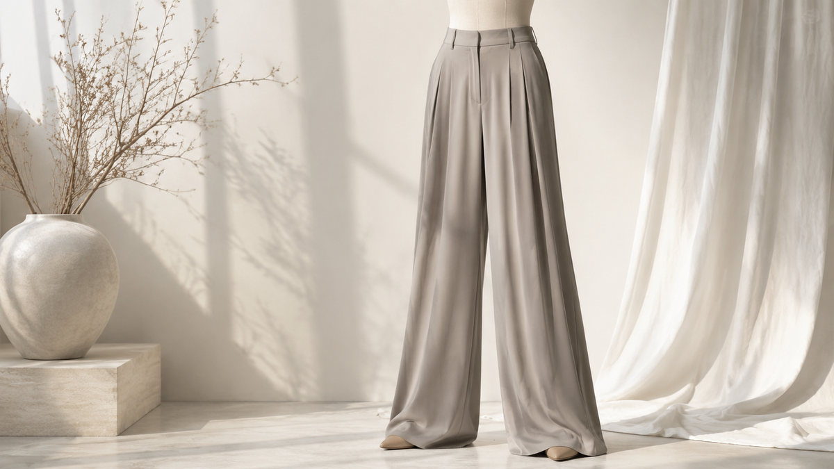 Cropped jeans showing ankle-length hems and denim texture