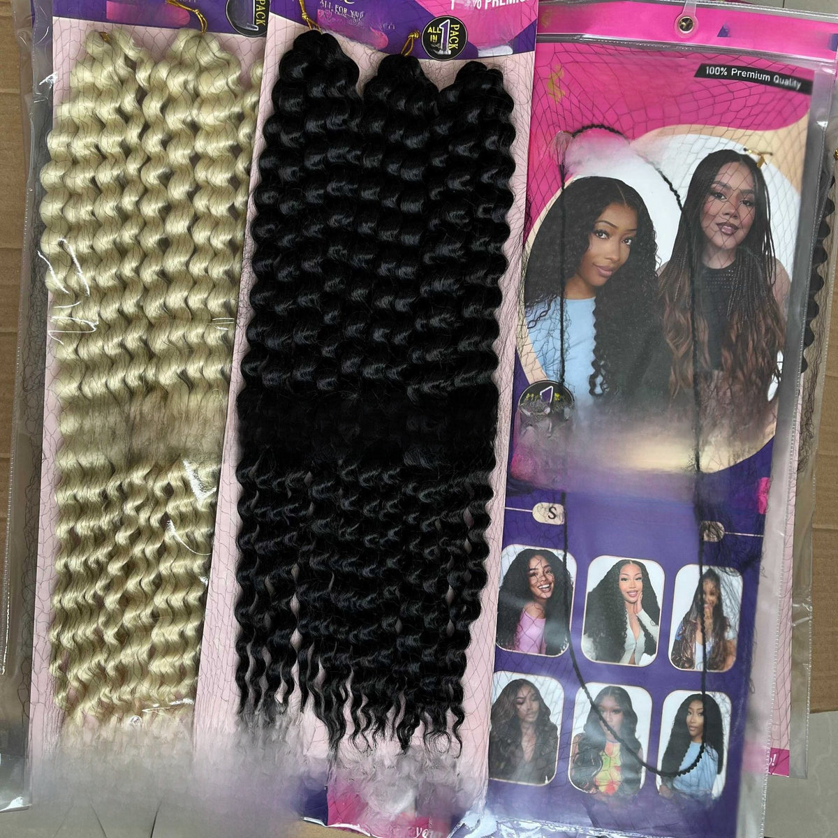Two-Strand Braided Synthetic Hair Extensions