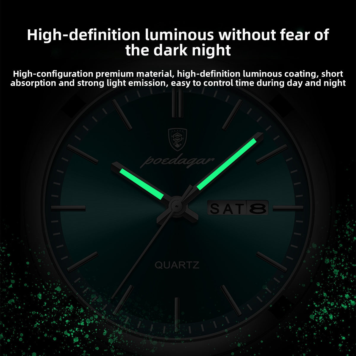 Ultra-Thin Men's Waterproof Luminous Quartz Watch