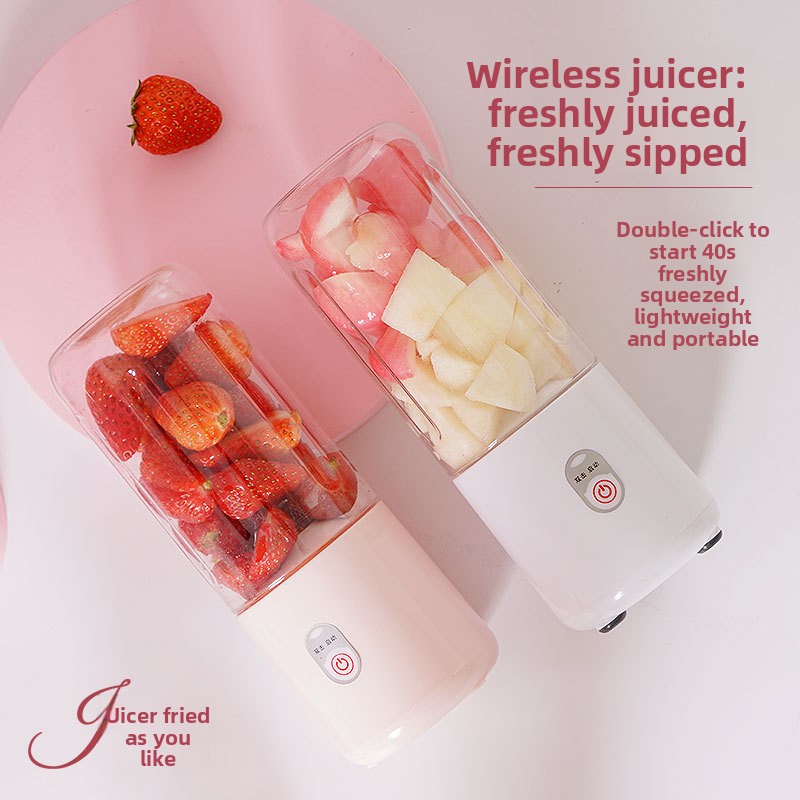 Portable Rechargeable Juice Blender and Ice Crusher