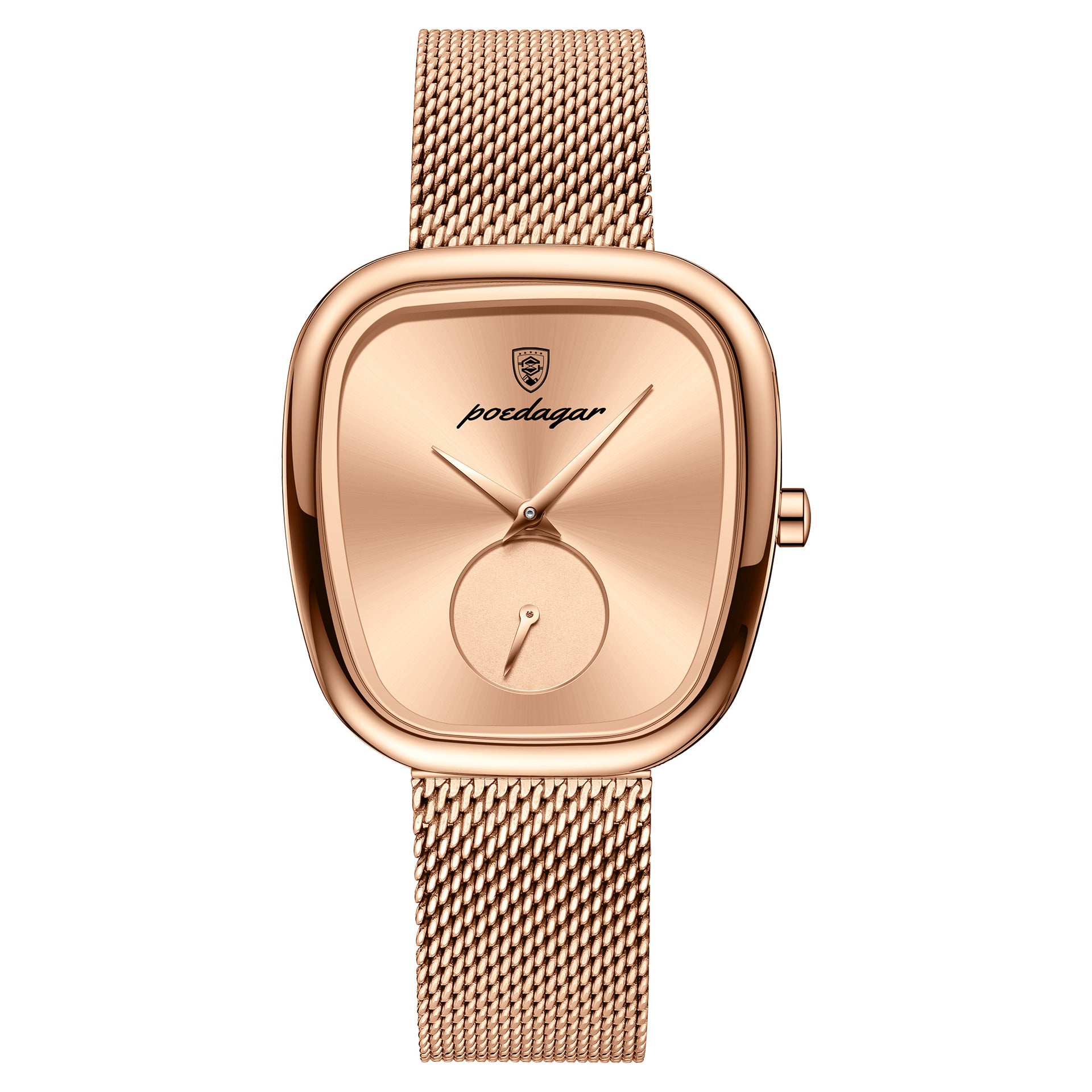 Fashion Quartz Women's Watch with Stainless Steel Mesh Strap
