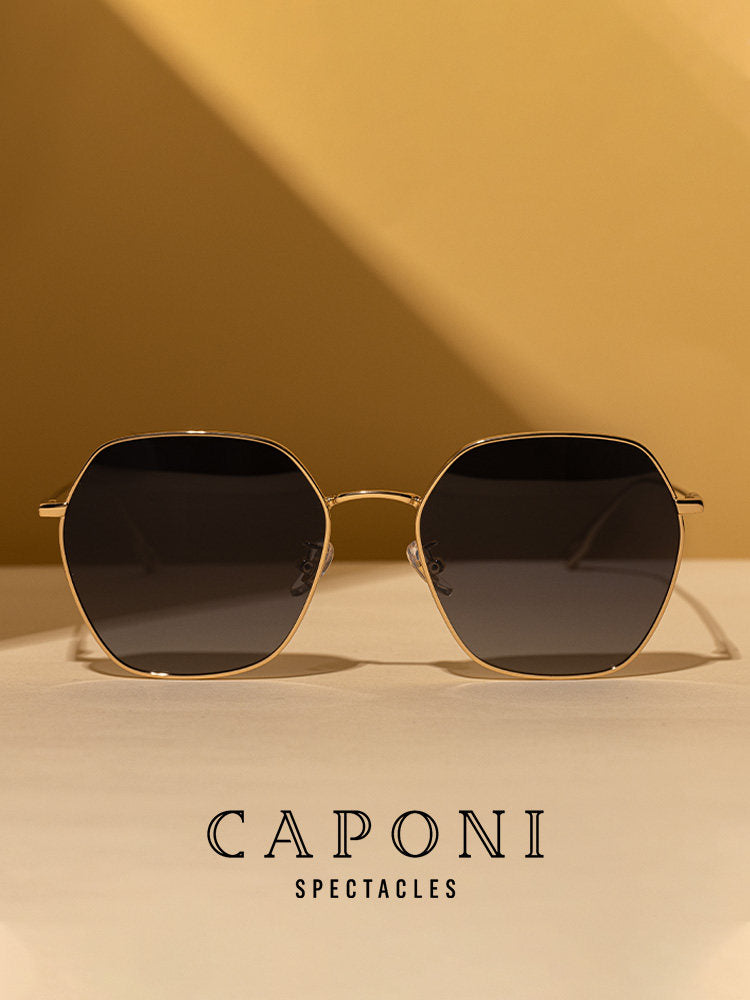 Caponi Polarized Sunglasses for Women UV Protection