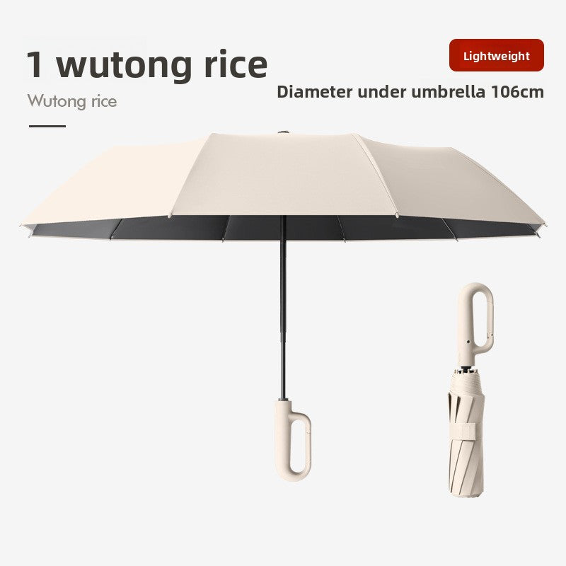 Automatic Folding Umbrella with Wind-Resistant Design