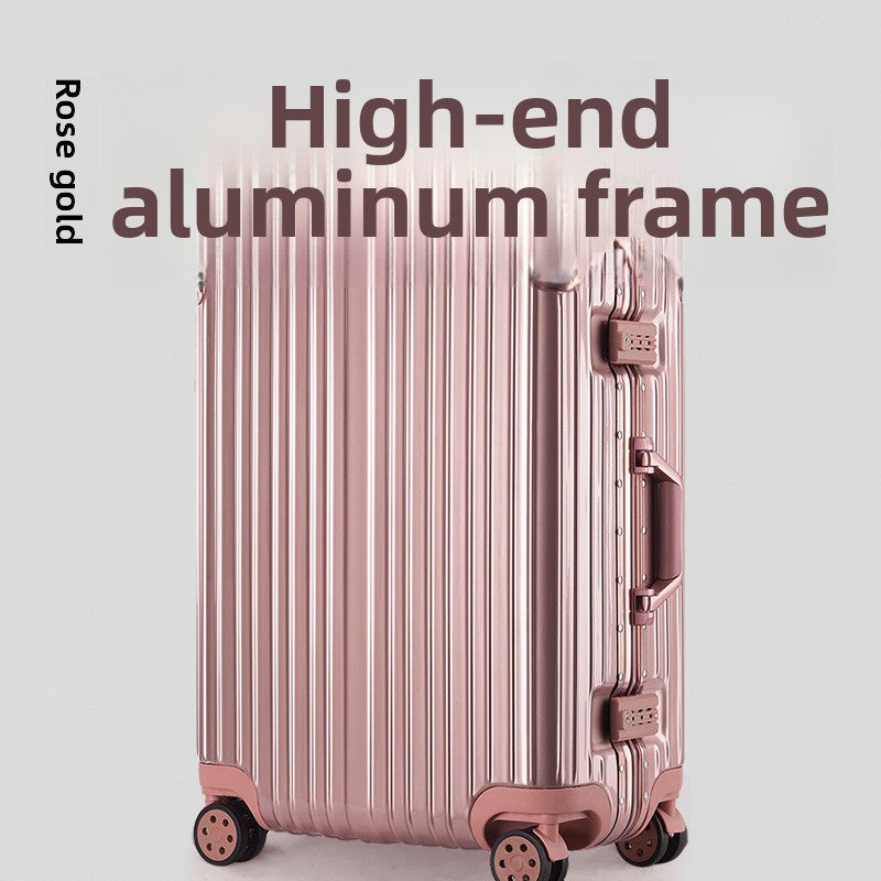 Aluminum Magnesium Alloy TSA Lock Luggage Suitcase