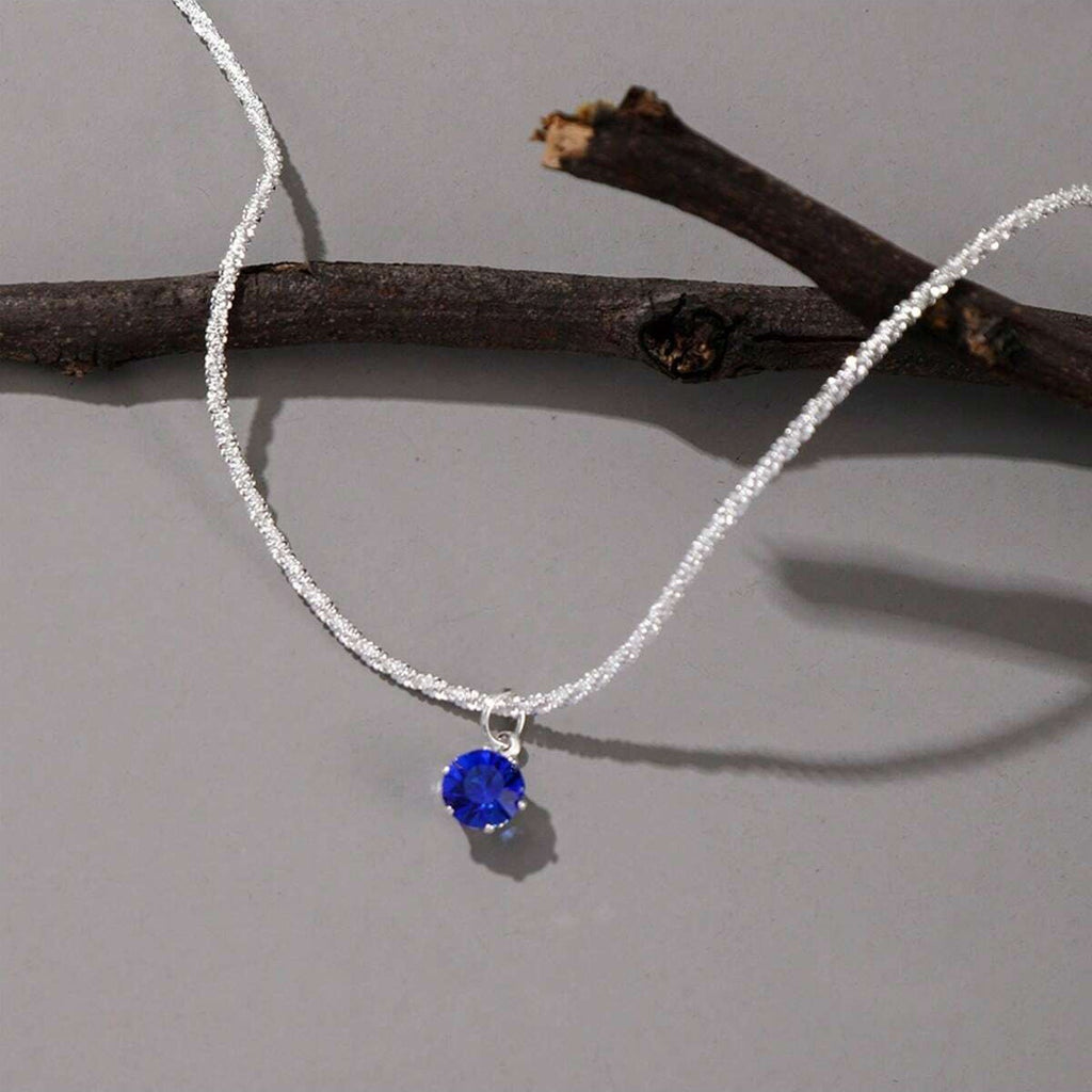 Elegant Zircon Full Diamond Necklace Clavicle Chain