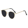 Classic Retro Small Round Frame Polarized Sunglasses