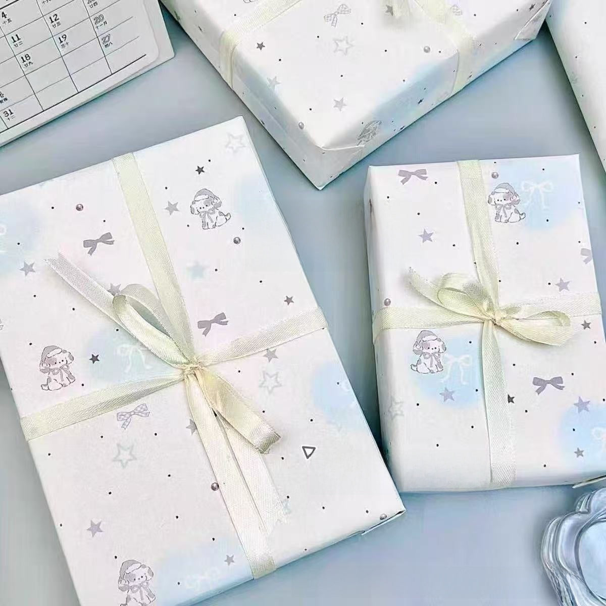 gift wrapping paper