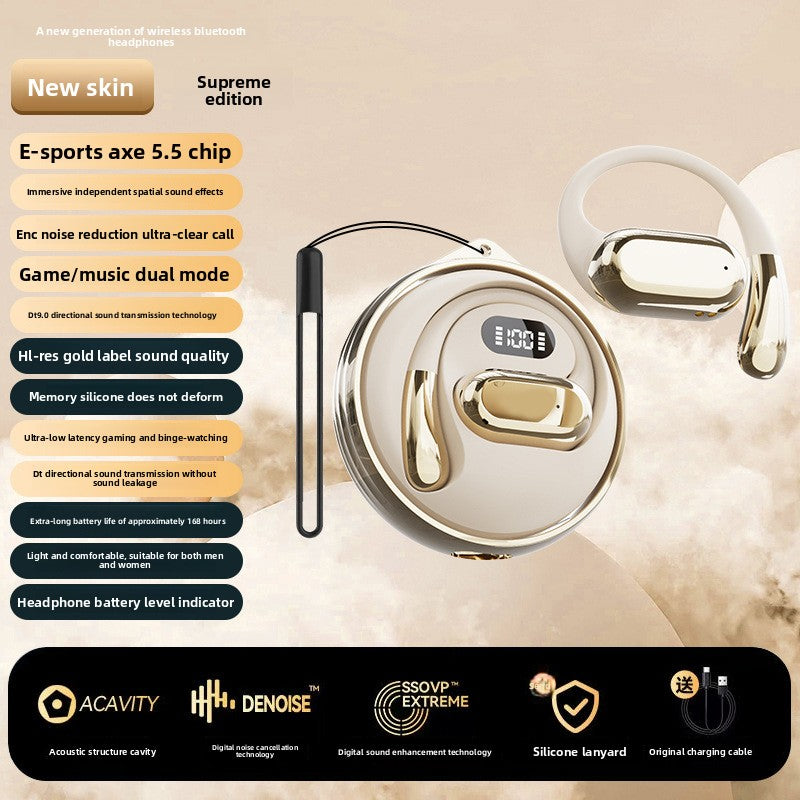 Wireless Over-Ear Sports Headphones
