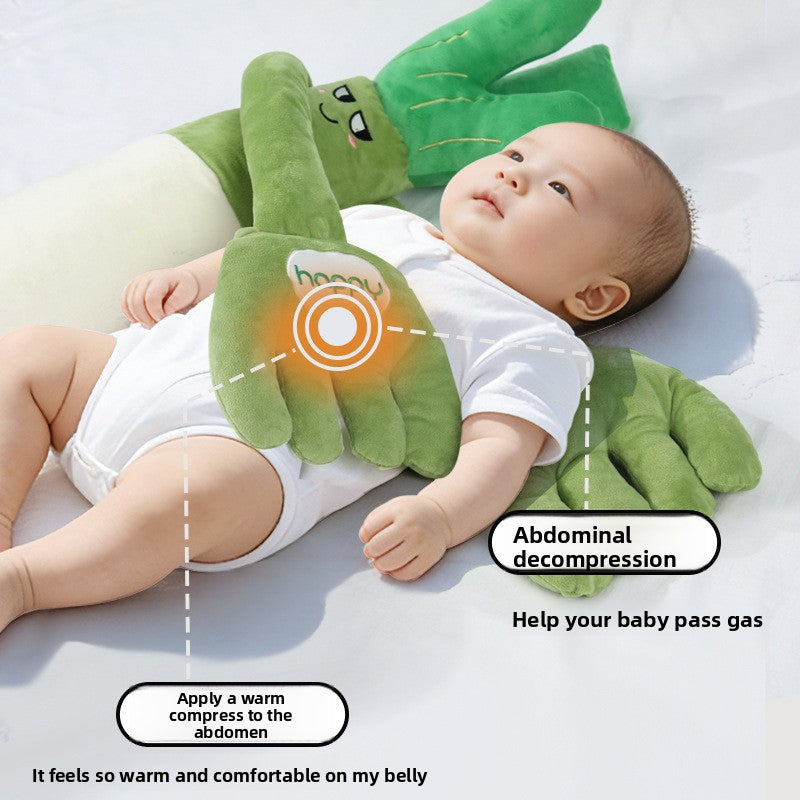 Scallion baby soothing doll's palm