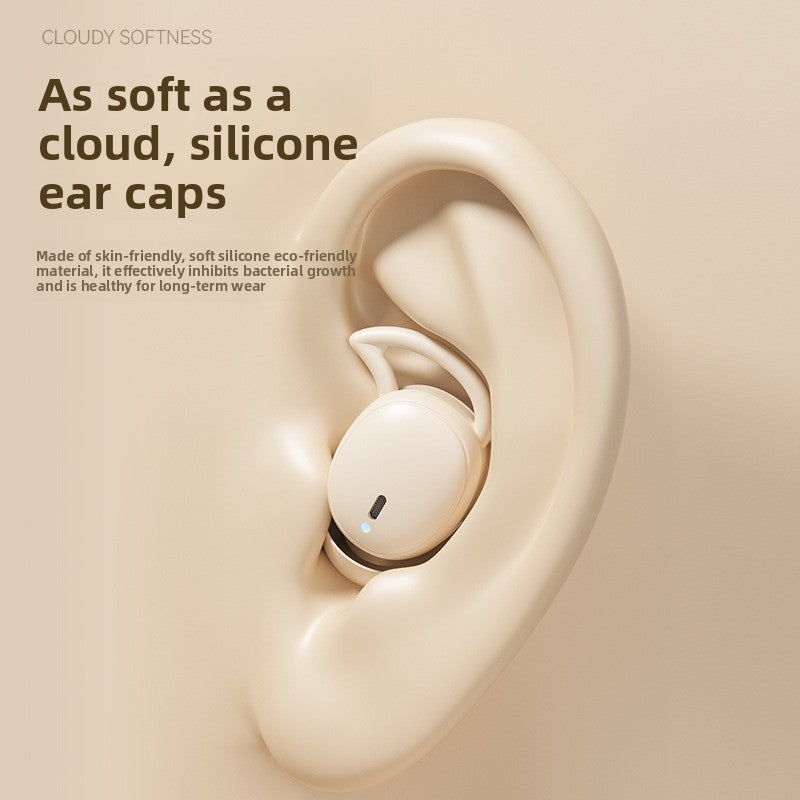 In-ear noise-cancelling wireless sleep Bluetooth headphones