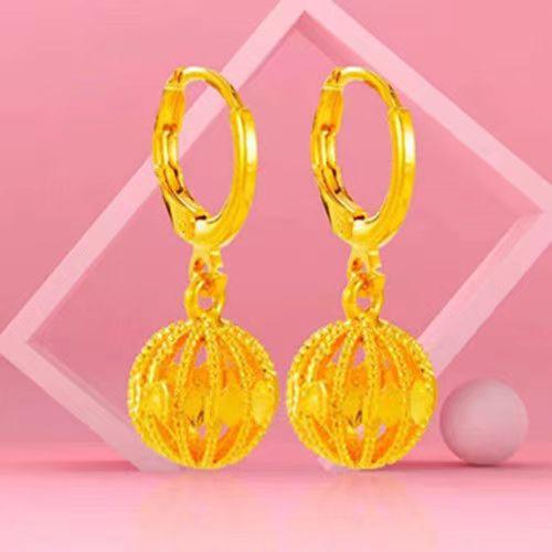 Women's Gold-Plated Alloy Earrings