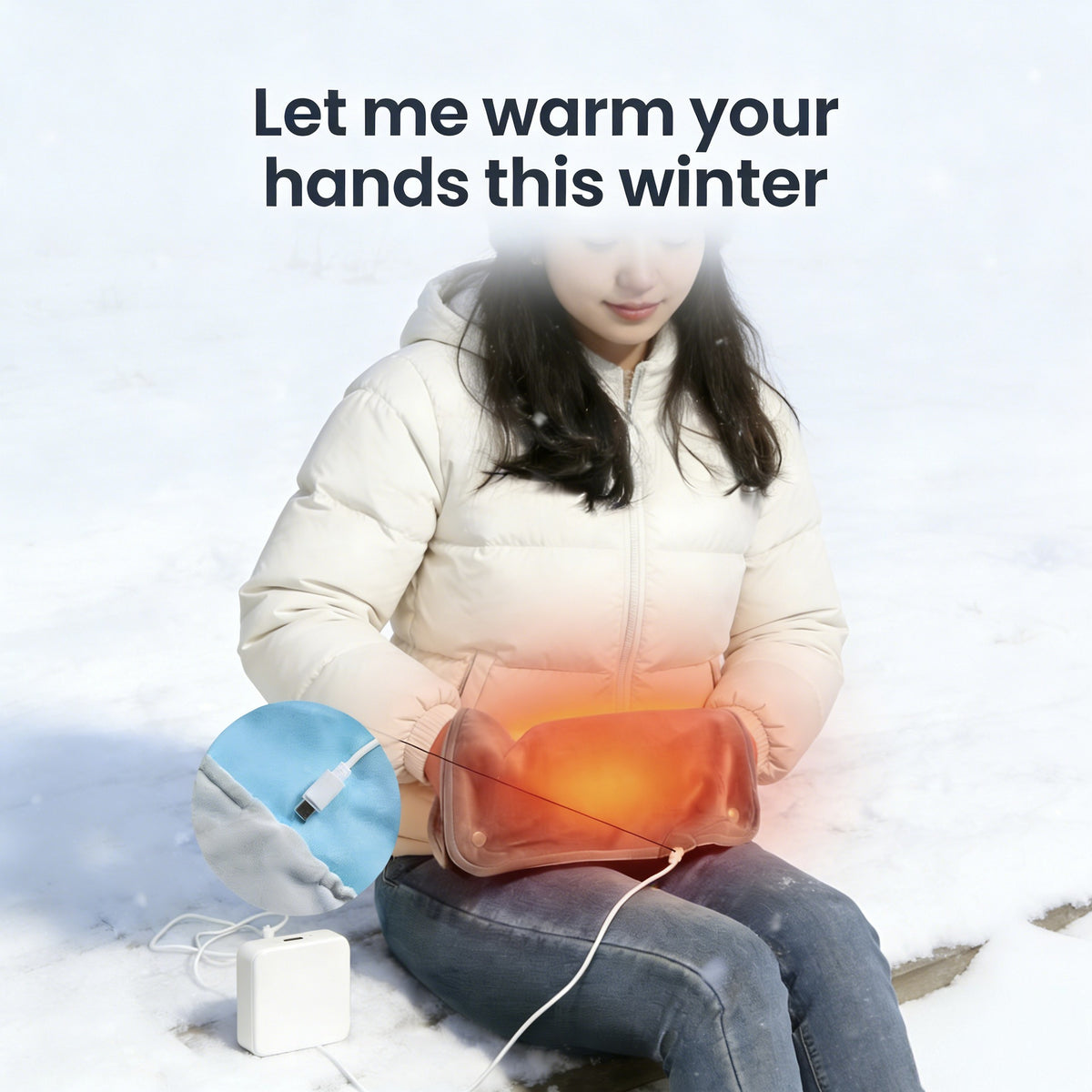 USB Graphene Heating Pad Constant Temperature Electric Warming Blanket with Hot Compress Therapy