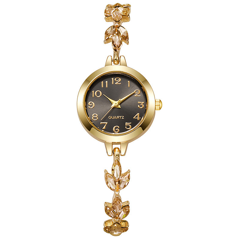 Elegant Clover Bracelet Women's Watch