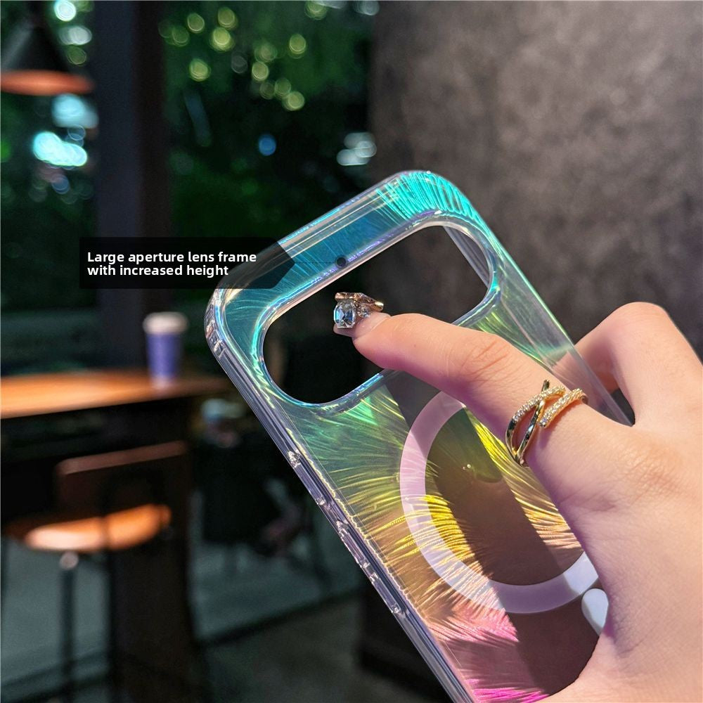 Google Pixel Magnetic Phone Case Feather Design