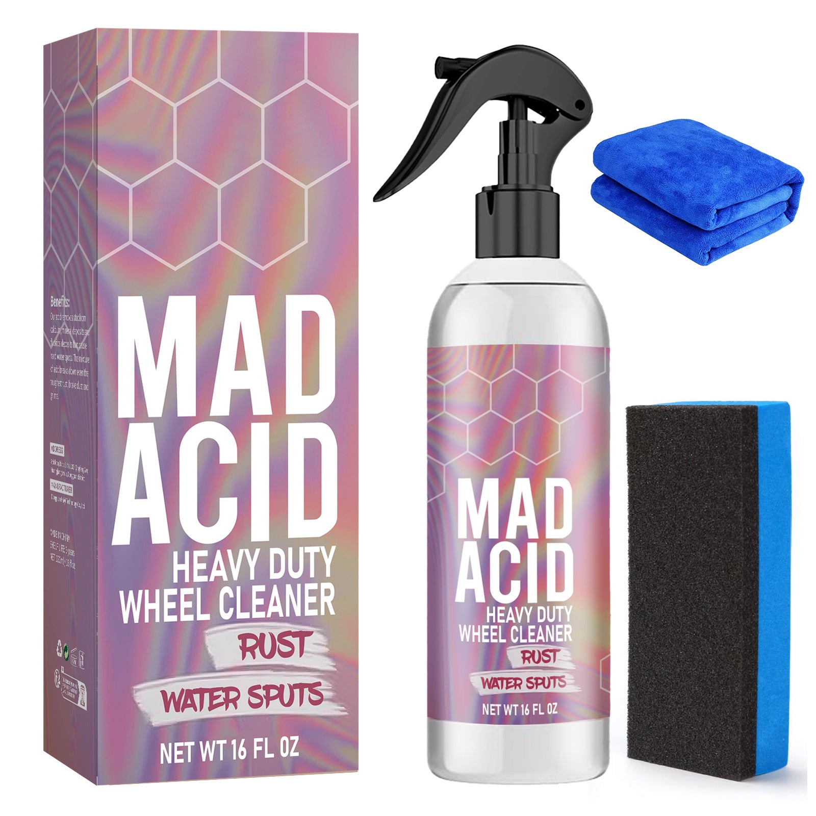 Tire Cleaner Scrub-Free Decontamination Brightener