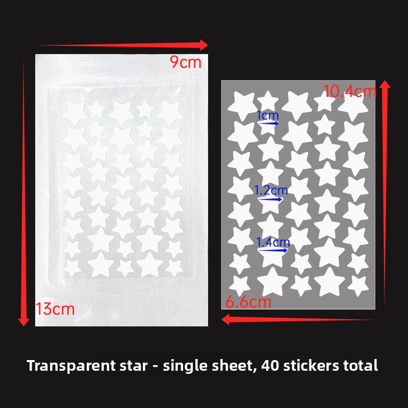 PE Star Acne Patches Multishape