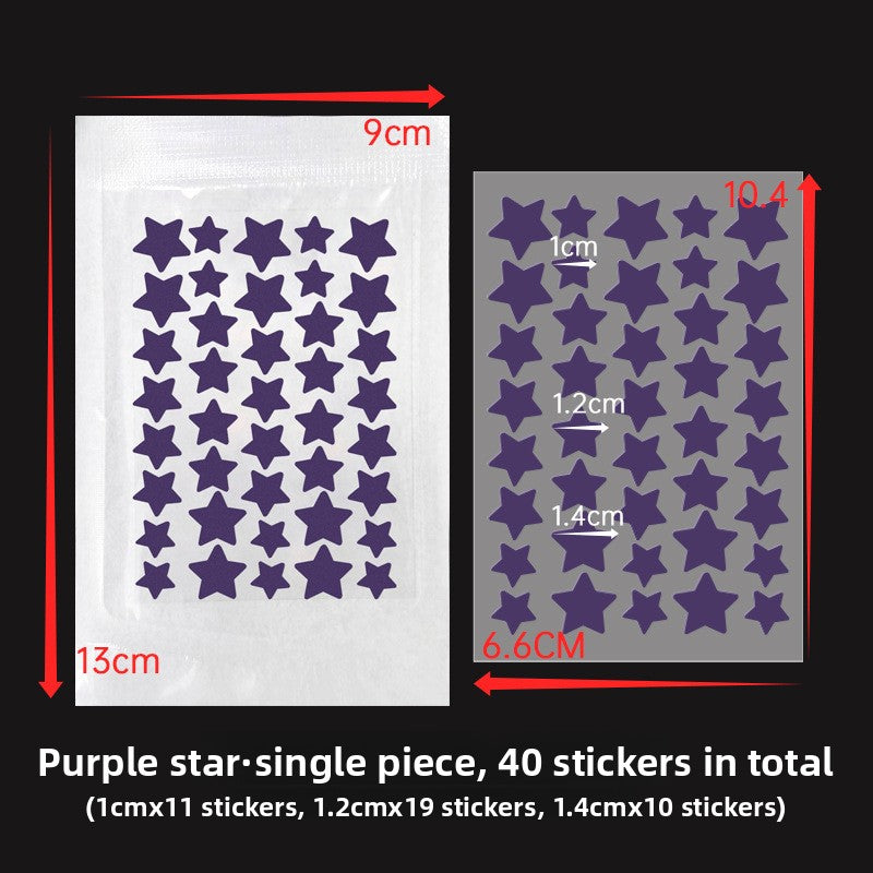 PE Star Acne Patches Multishape