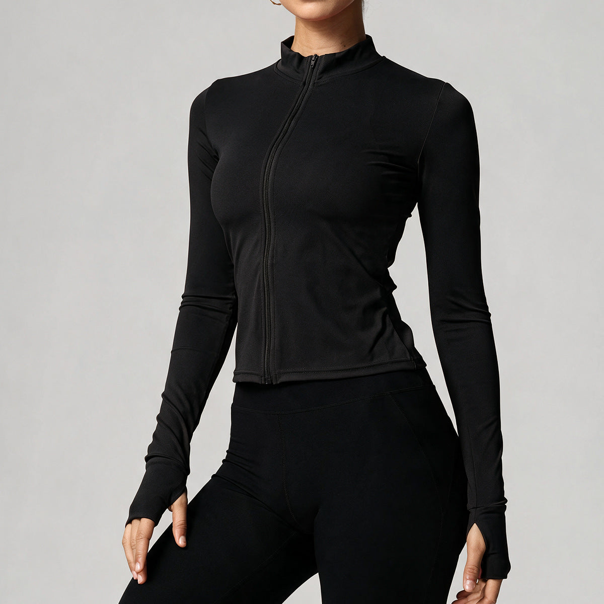 Women's Quick-Dry Slim-Fit Long Sleeve Sports Jacket