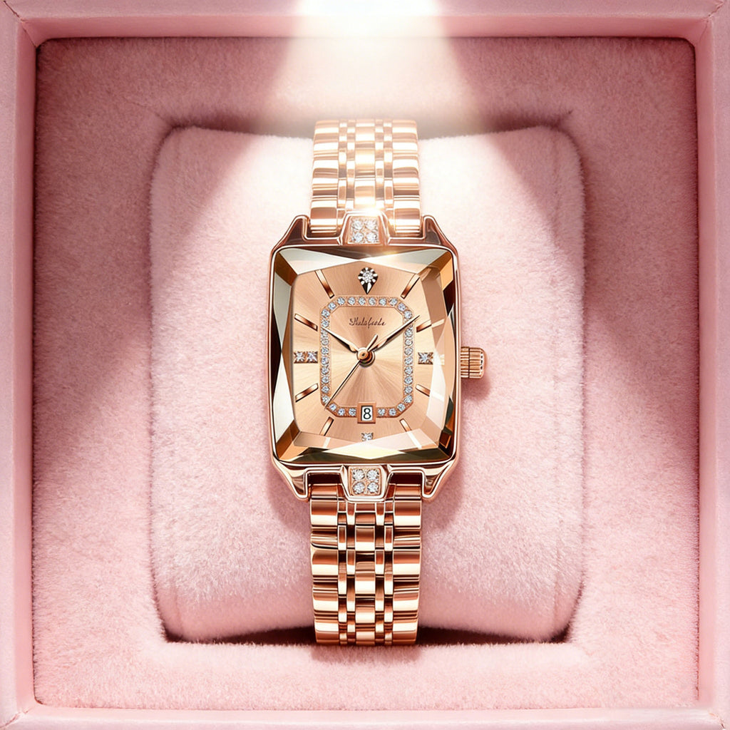 quartz wrist watch