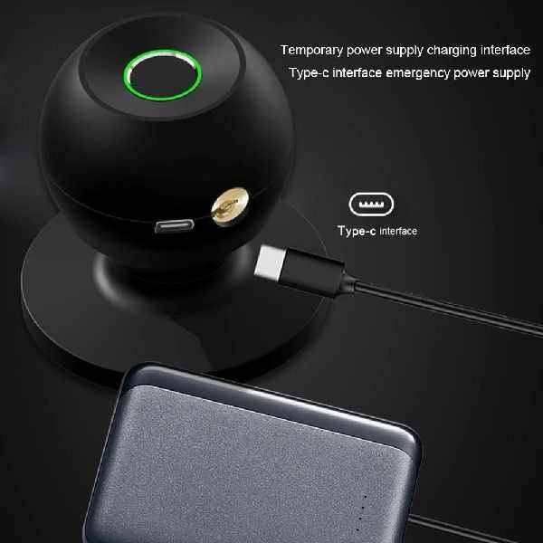 Smart door handle with charging function