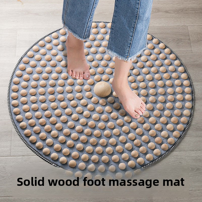 Solid Wood Acupressure Foot Massage Mat