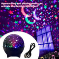 Star Moon Projection Night Light