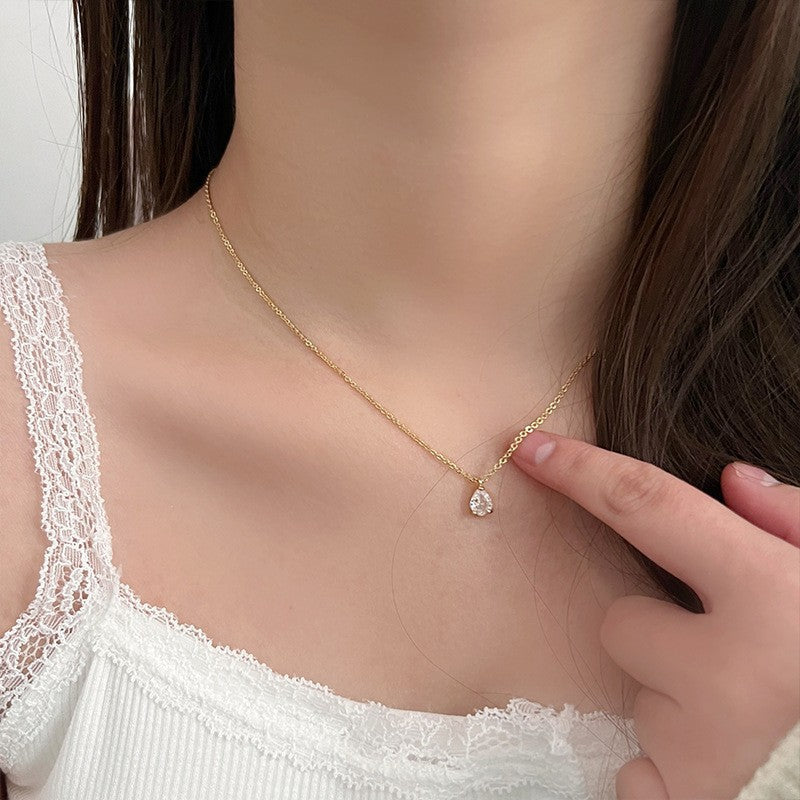 Niche Design Titanium Steel Necklace