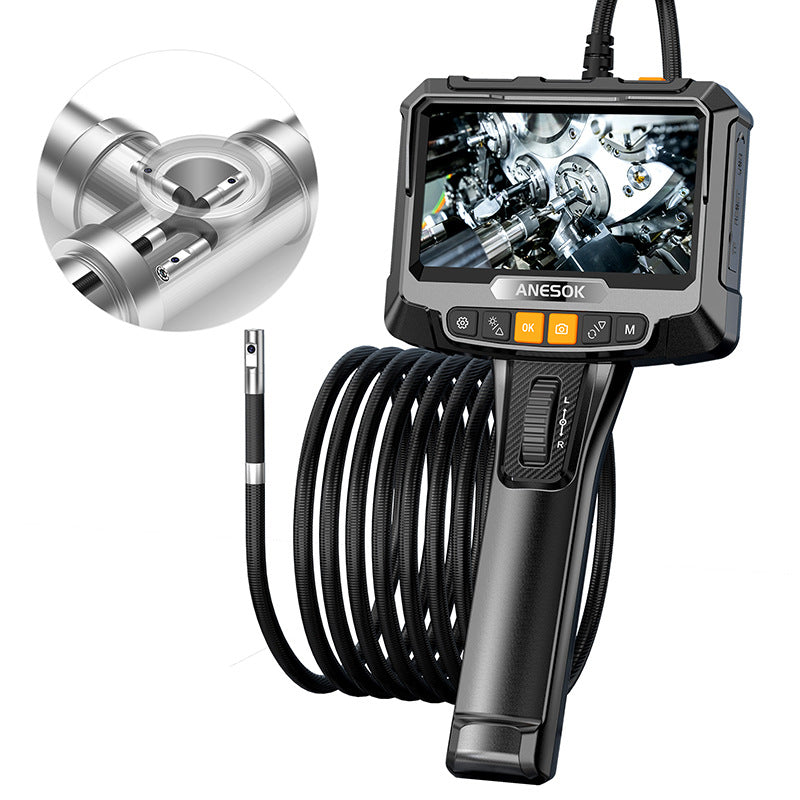 Dual-Lens Waterproof Inspection Probe with HD Display