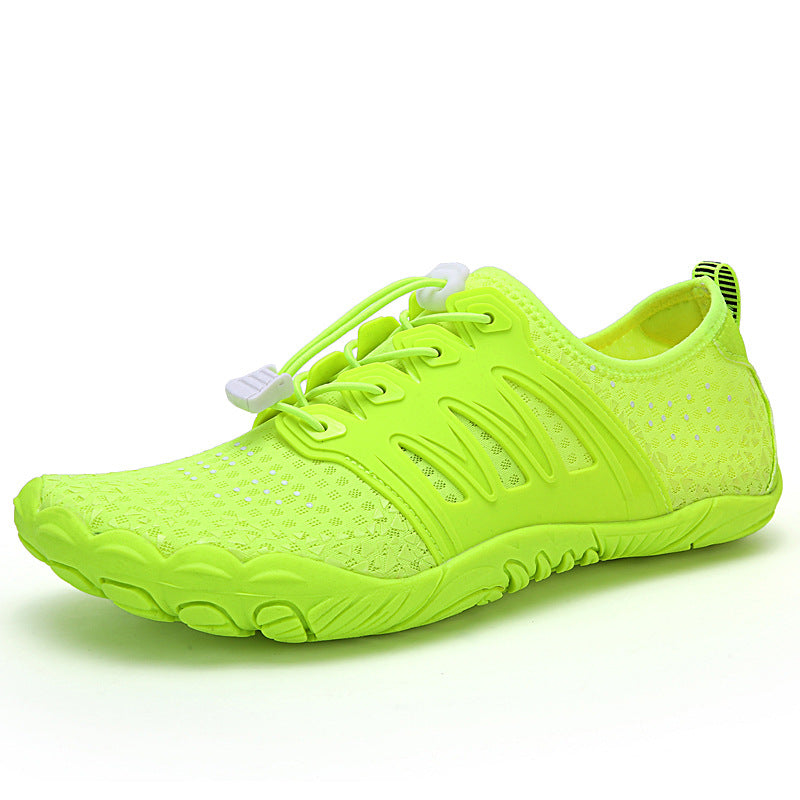 Men's and Women's Downhill Trekking Shoes with Quick-Release Waterproof Lining