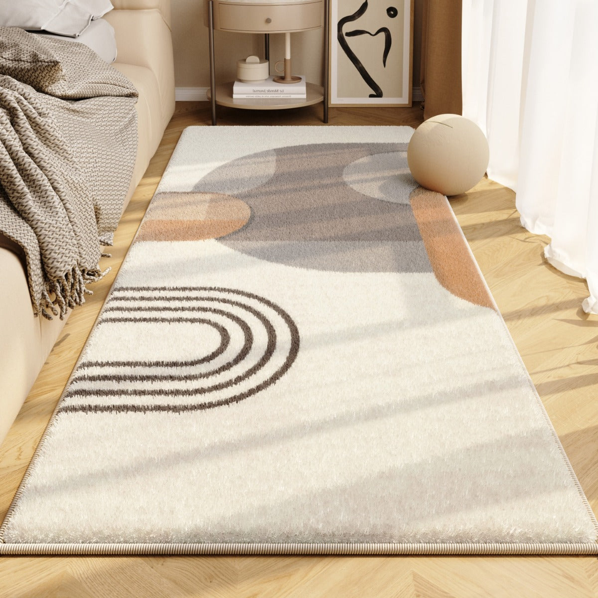 Morandi Imitation Cashmere Carpet Floor Mat