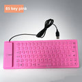 Silicone Mute Soft Keyboard USB Wired Folding