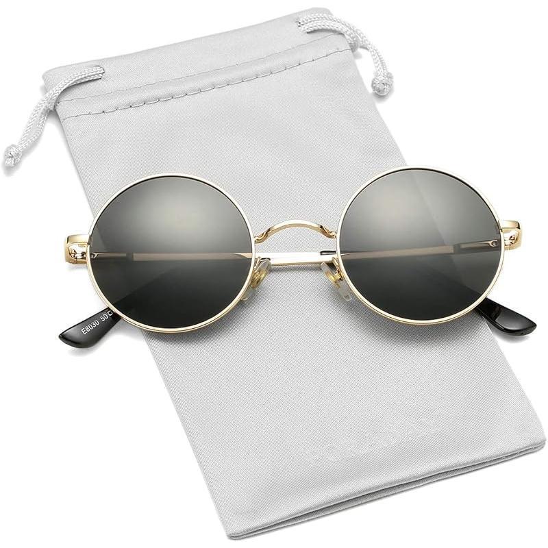 Retro Heart-Shaped Polarized Sunglasses UV Protection