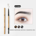 Small gold bar eyeliner brush