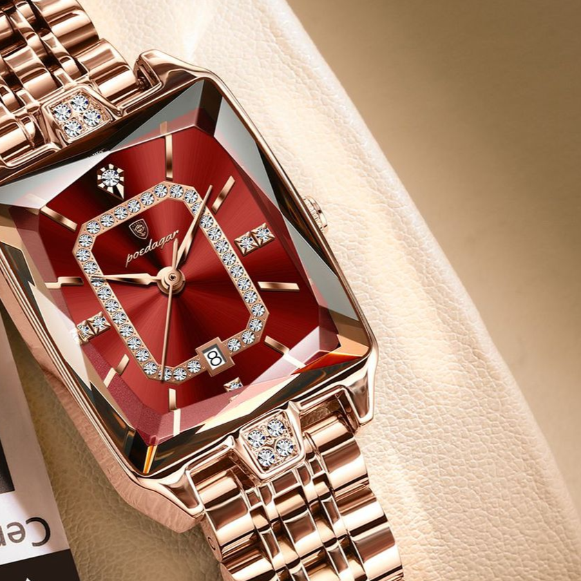 Women's Square Quartz Watch
