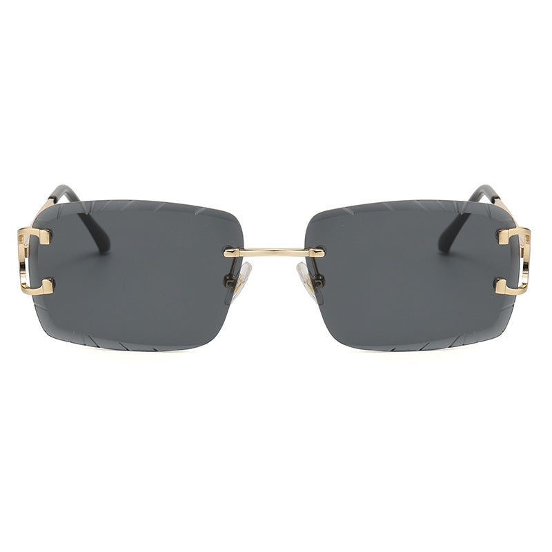 Classic Square Sunglasses for Men with UV400 Protection