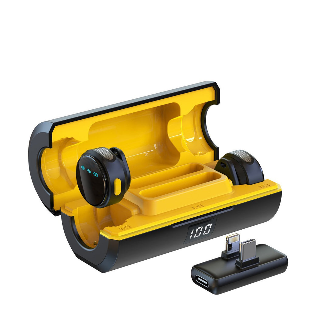 Mini Wireless Clip-on Microphone for Phone Recording