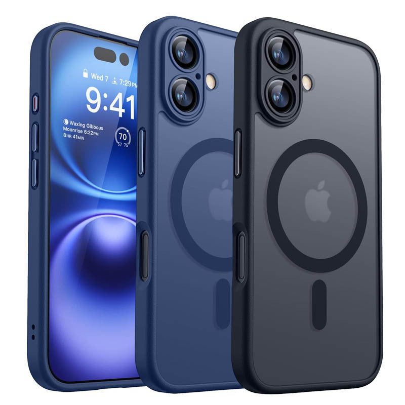 Magnetic Translucent Protective Phone Case