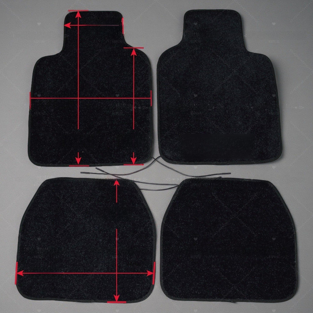 Fiber Optic Illumination Car Mats Set
