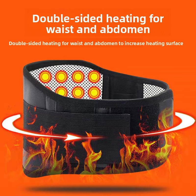 Therapeutic Self-Heating Magnetic Waist Belt
