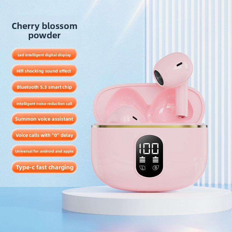 Wireless Bluetooth Earphones with Digital Display