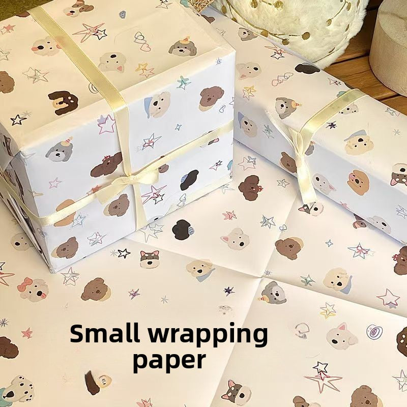 gift wrapping paper