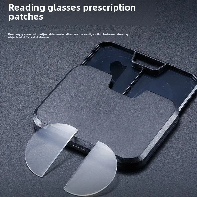 Liquid silicone patch for presbyopia and hyperopia