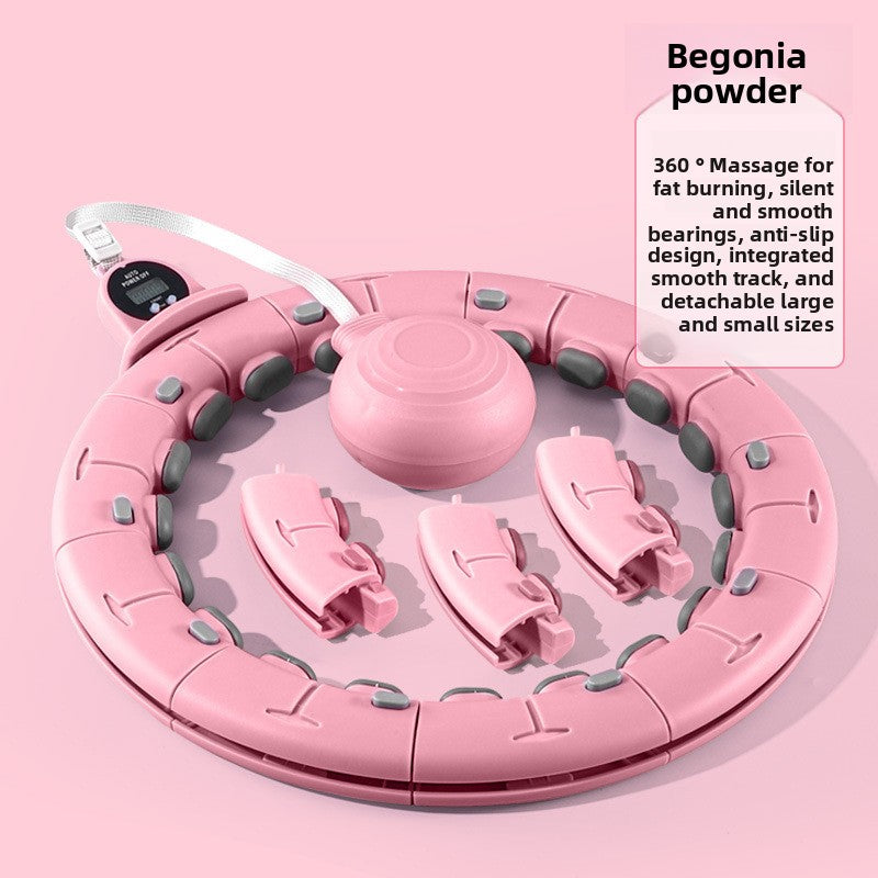 Magnetic beauty waist hula hoop