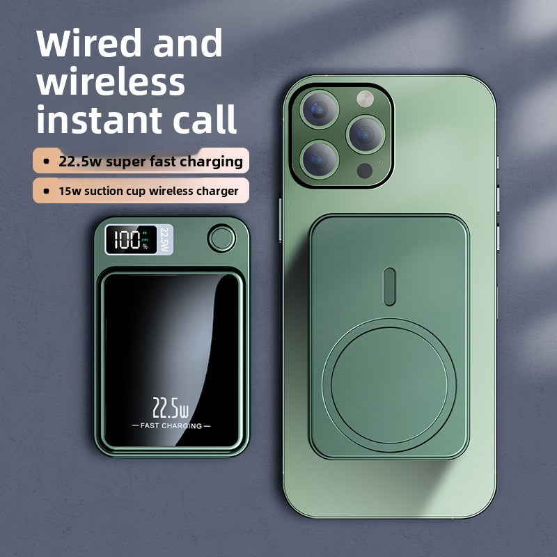 Ultra Thin Magnetic Wireless Power Bank