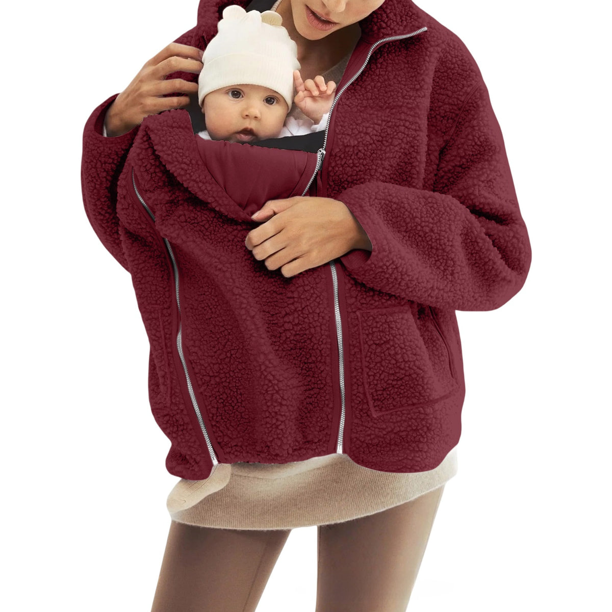 Kangaroo Mother and Son Coat