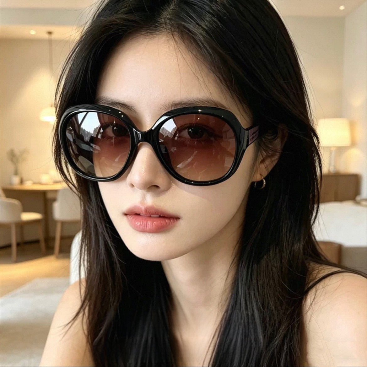 Retro Cat-Eye Polarized Sunglasses for Women