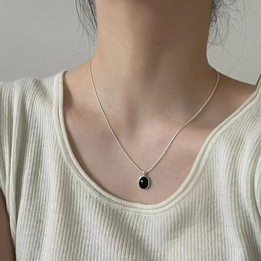 Moonstone Aquamarine Necklace