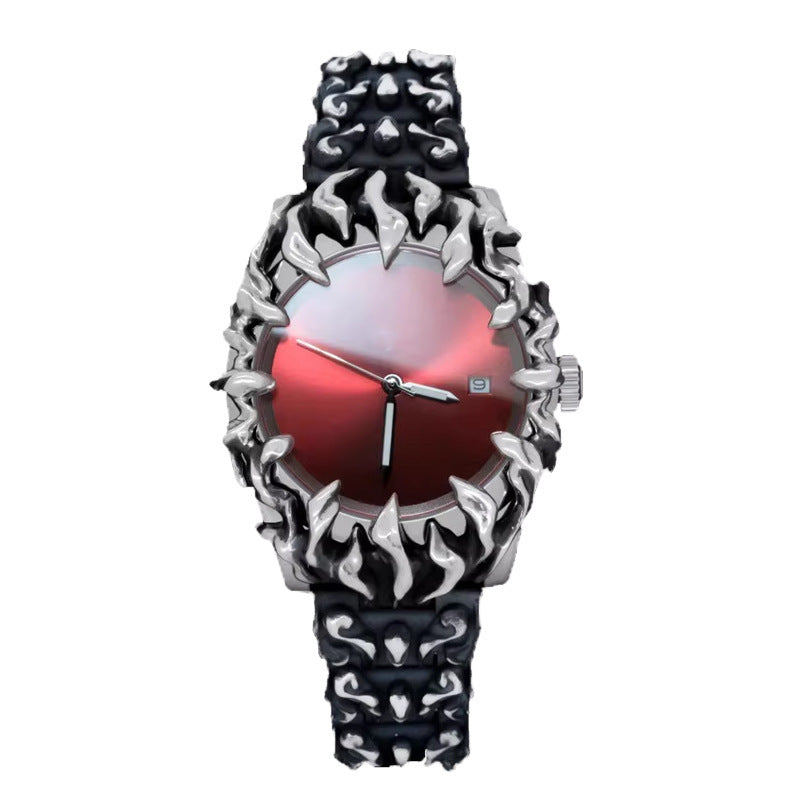 Retro Claw Design Metal Quartz Watch