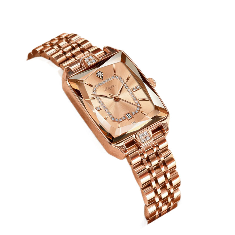 quartz wrist watch