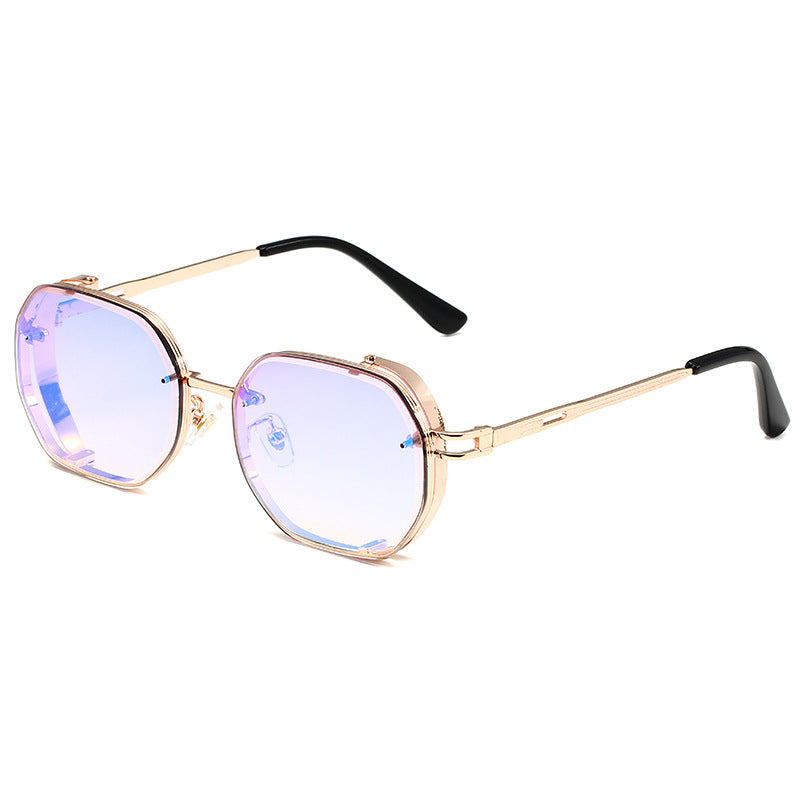 Metal Frame Square Sunglasses